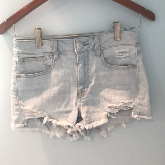 American Eagle Outfitters Pants - American Eagle distressed jean shorts